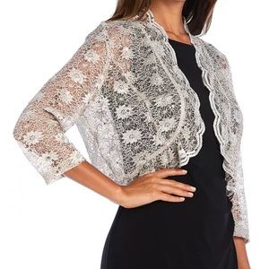 Lace and sequin light shrug from Macy’s L